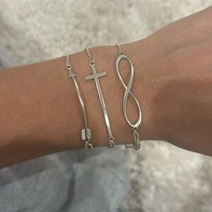 Cross, Arrow, or Infinity Bracelet